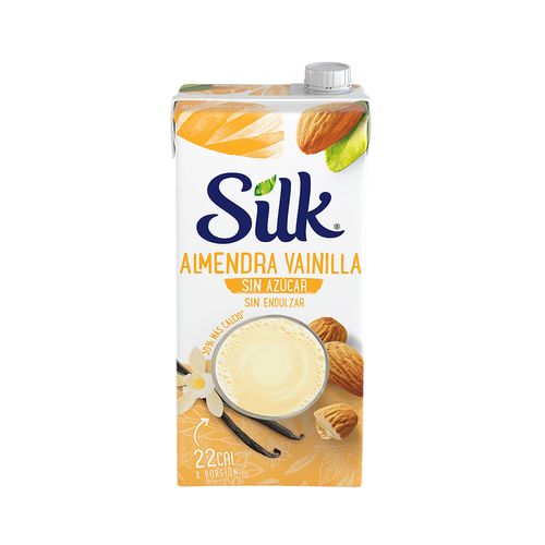 Bebida de Almendra y Vainilla sin Azúcar Silk 946 ml