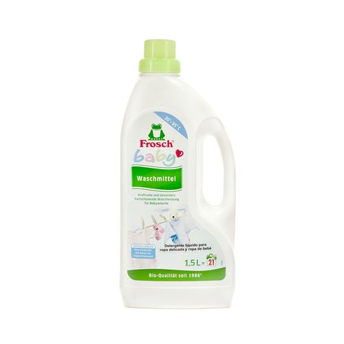 Detergente Líquido para Ropa de Bebés Frosch 1.5 L
