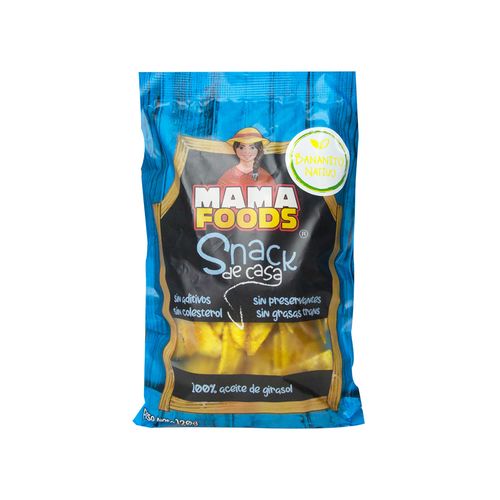Hojuelas de Plátano Mamá Foods 120 g