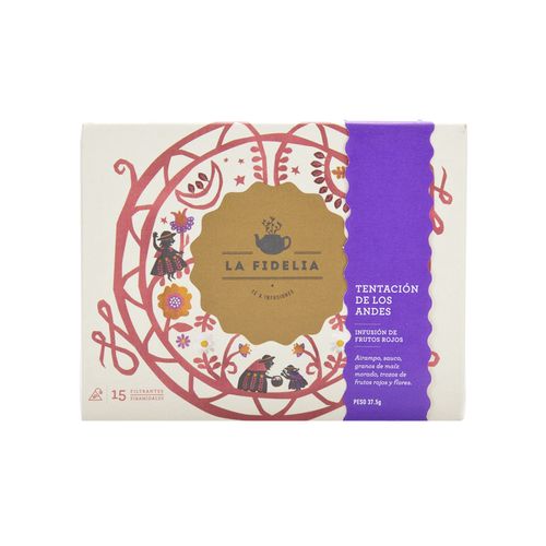 Infusión Tentación de los Andes La Fidelia 15 und