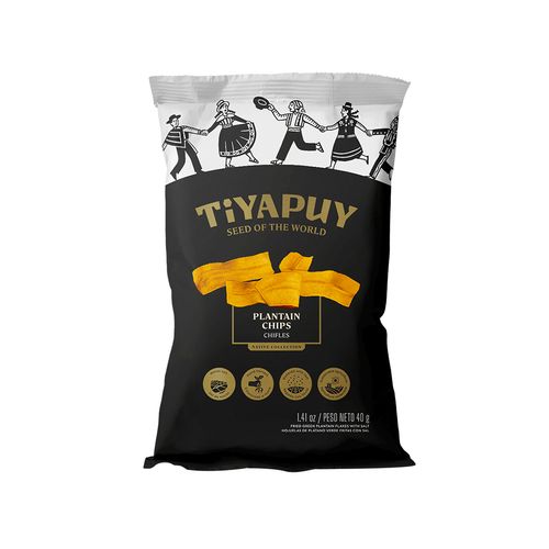 Hojuelas de Platano Tiyapuy 40 g