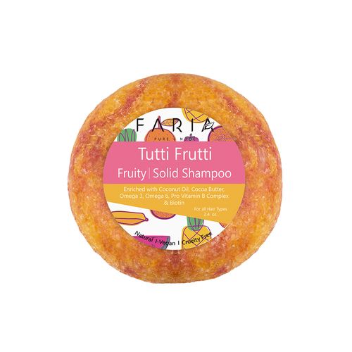 Shampoo Sólido de Tutti Frutti Faria 1 und
