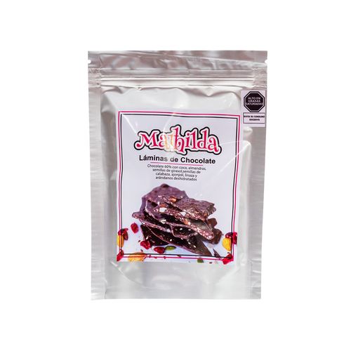 Laminas de Chocolate Mathilda 100 g