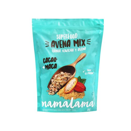 Avena Mix Cacao y Maca Mamalama 500 g