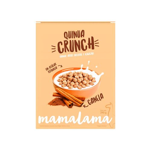 Cereal Quinua Crunch Canela Mamalama 240 g