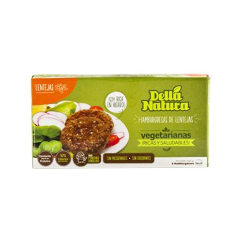 Hamburguesa de Lentejas Della Natura 400 g