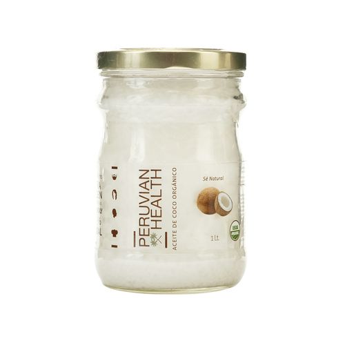 Aceite de Coco Virgen Orgánico Peruvian Health 1 L