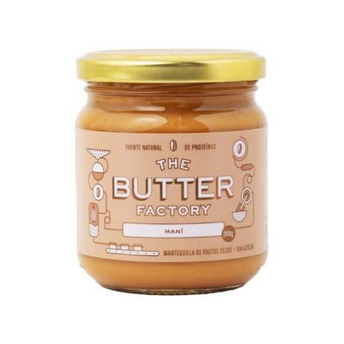 Mantequilla de Maní Endulzada con Stevia The Butter Factory 200 g