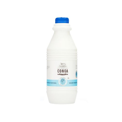 Yogurt Probiótico Natural Lácteos Conga 1 L