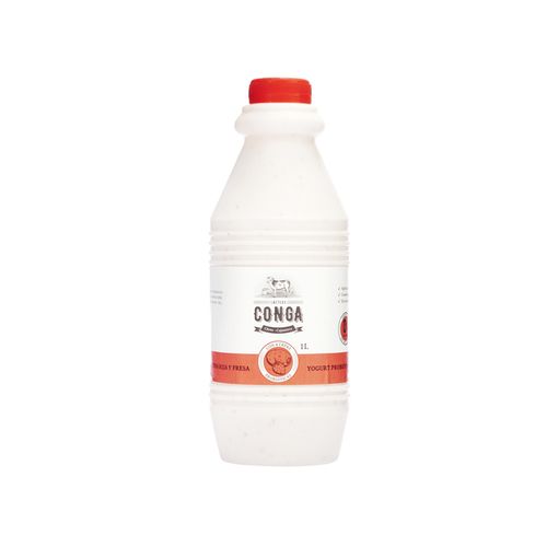 Yogurt Probiótico de Tuna y Fresa Conga 1 L