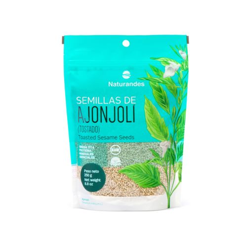 Ajonjolí Tostado Entero Naturandes 250 g