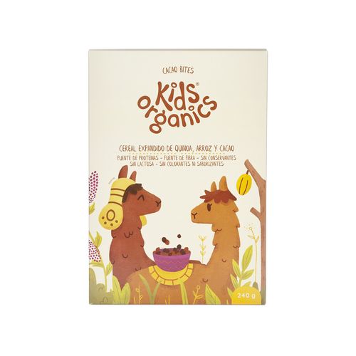 Cereal de Quinua, Arroz y Cacao Kids Organics 240 g