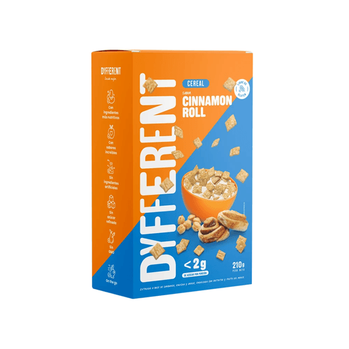 Cereal de Garbanzo Sabor Canela Dyfferent 210 g