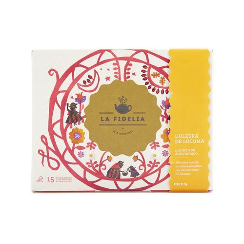 Infusión Dulzura de Lúcuma La Fidelia 15 und