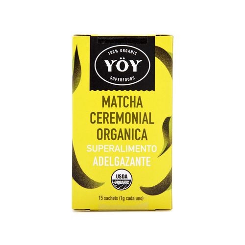 Matcha Ceremonial Orgánica YÖY Superfoods 15 und