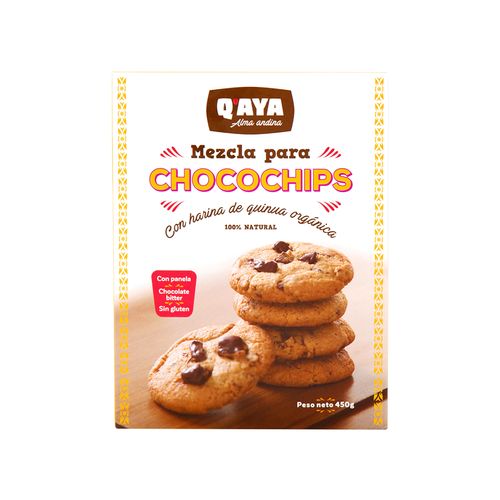 Premezcla de Galletas Chocochips Q'Aya 450 g