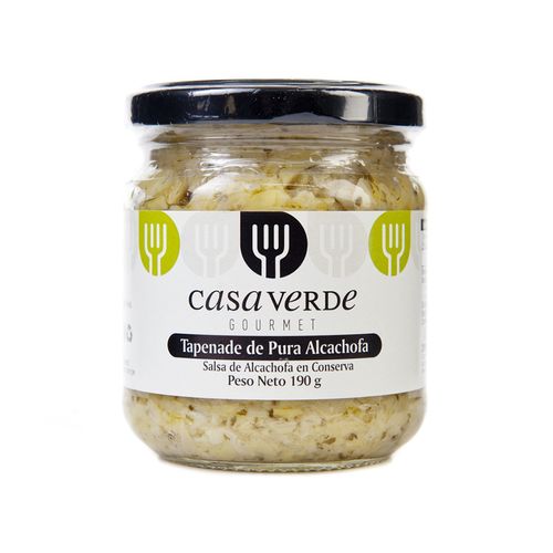 Tapenade de Alcachofa Casa Verde Gourmet 190 g