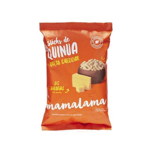 Stick de Quinua con Queso Cheddar Mamalama 80 g