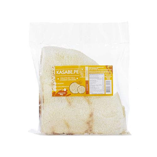 Galletas de Yuca Sabor Original sin Gluten Kasabe 80 g