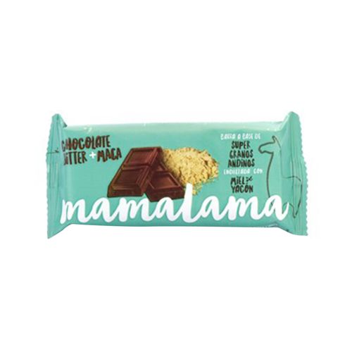 Barra Energética de Chocolate Bitter Maca Mamalama 20 g