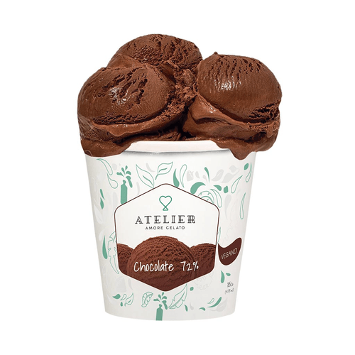 GELATO ART CHOCOLATE VEGANO 350GR ATELI