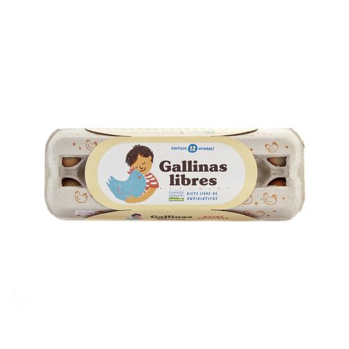 Huevos de Gallinas Libres 12 und