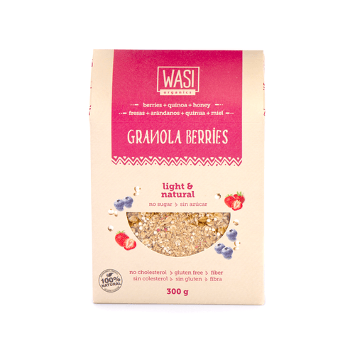 Granola de Berries Wasi Organics 300 g