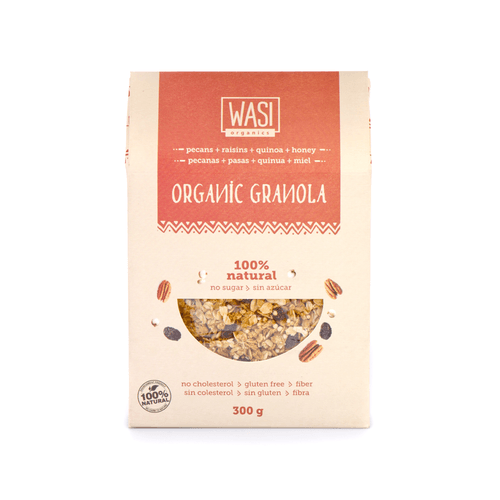 Granola de Pecanas Wasi Organics 300 g