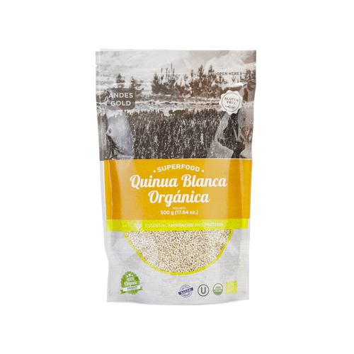 Quinua Blanca Orgánica Andes Gold 500 g