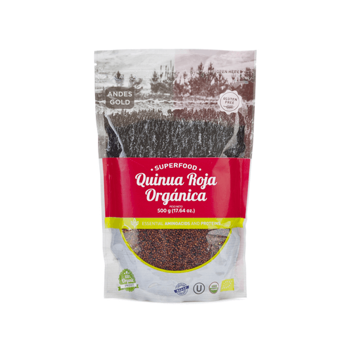 Quinua Roja Orgánica Andes Gold 500 g