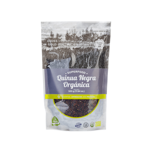 Quinua Negra Orgánica Andes Gold 500 g