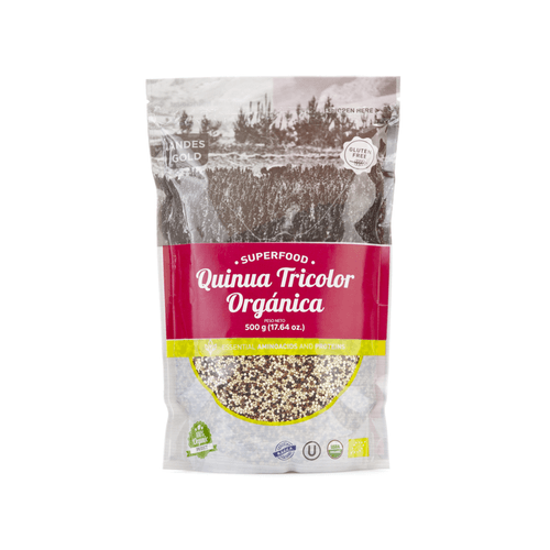 Quinua Tricolor Orgánica Andes Gold 500 g