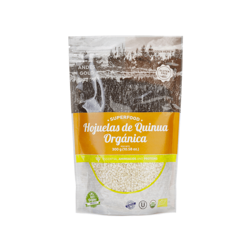 Hojuelas de Quinua Blanca Andes Gold 300 g