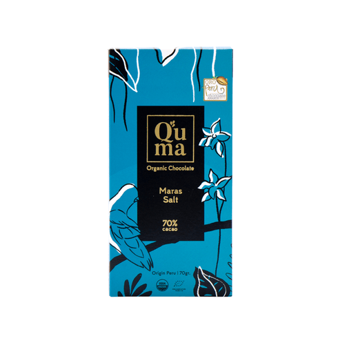 Chocolate de Sal de Maras Orgánico 70% Cacao Q'Uma 70 g