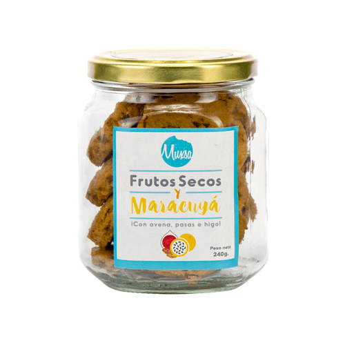 Galletas de Frutos Secos y Maracuyá Muxsa 240 g
