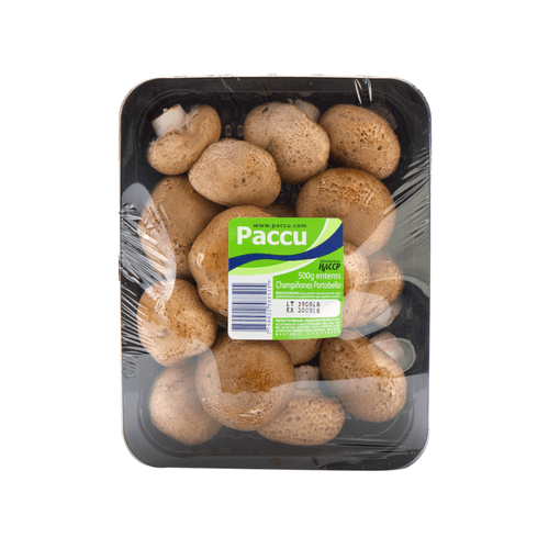 Portobello Fresco Bandeja 500g Paccu
