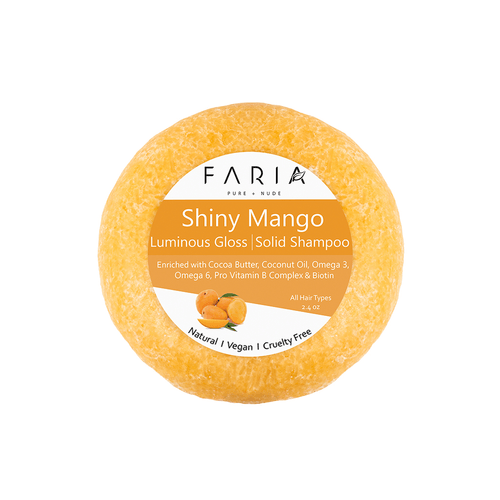 Shampoo Sólido de Mango Faria 1 und