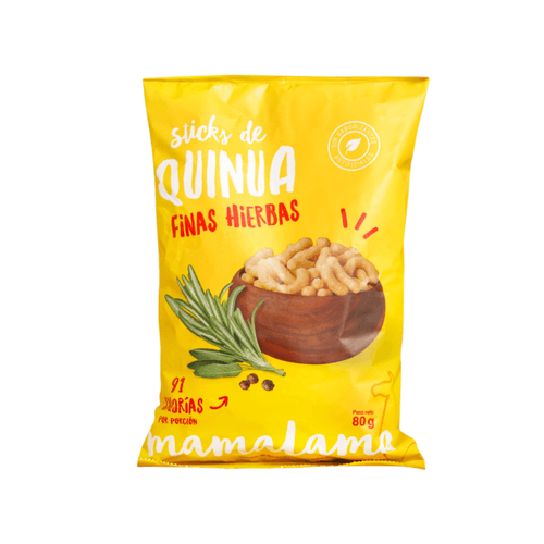 Sticks de Quinua con Finas Hierbas Mamalama 80 g