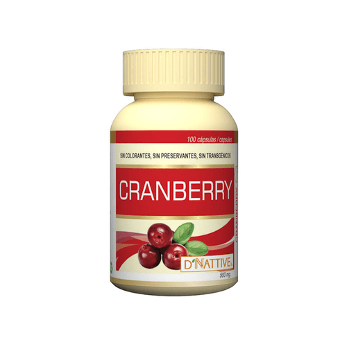 Capsulas Cranberry D'Nattive 100 cap
