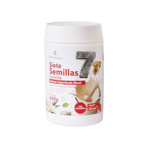 Harina de 7 Semillas Sabor Vainilla Naturandes 460 g