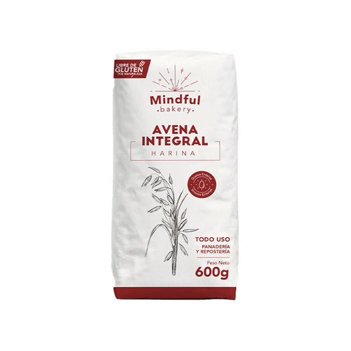 Harina de Avena Integral Mindfull 500g