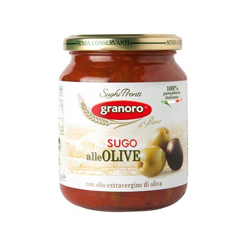 Salsa Lista al olivo-aceituna Granoro 370gr