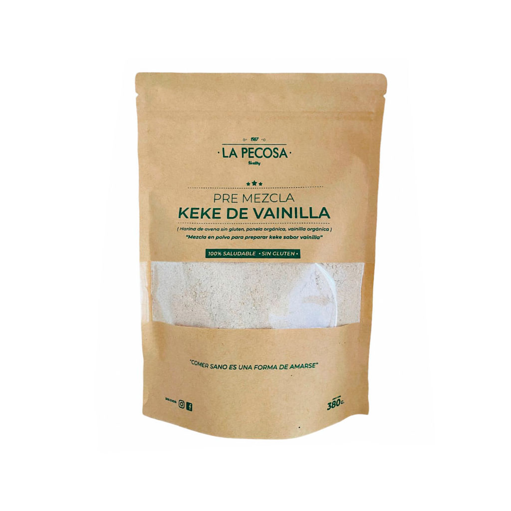 Premezcla Keke de Vainilla La Pecosa Healthy 380 g