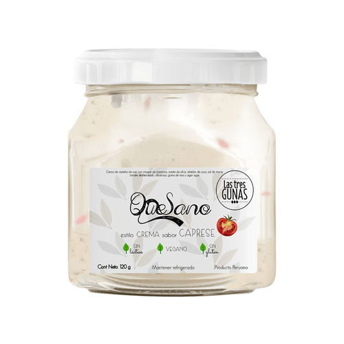 Quesano Sabor Caprese Las Tres Gunas 120 g