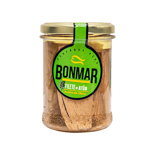 Filete de Atun con Aceite de Oliva Bonmar 190 g