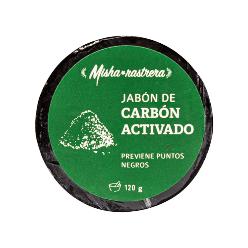 Jabón de Glicerina Carbón Activado Dr. Misha 120 g