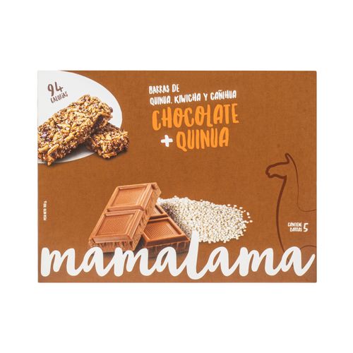 Barra Energética de Chocolate Quinua Mamalama 5 und