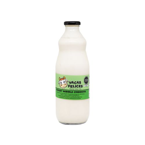 Yogurt Bebible Chirimoya Vacas Felices 1L