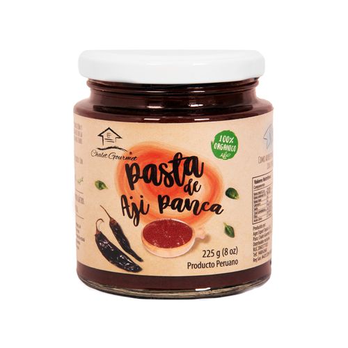 Pasta de Aji Panca Orgánica Chalet Gourmet 225 g