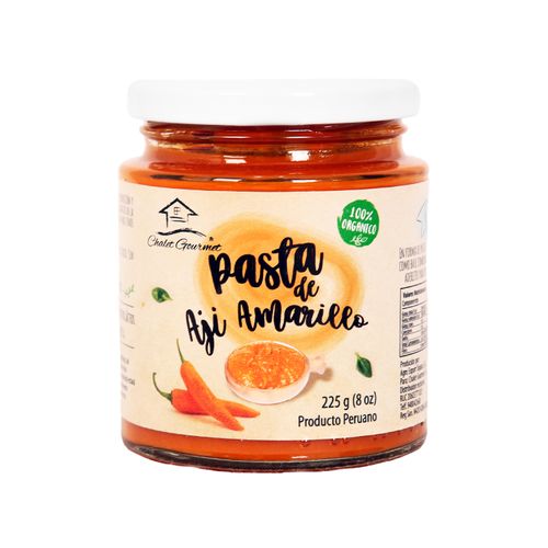 Pasta de Ají Amarillo Orgánico Chalet Gourmet 225 g